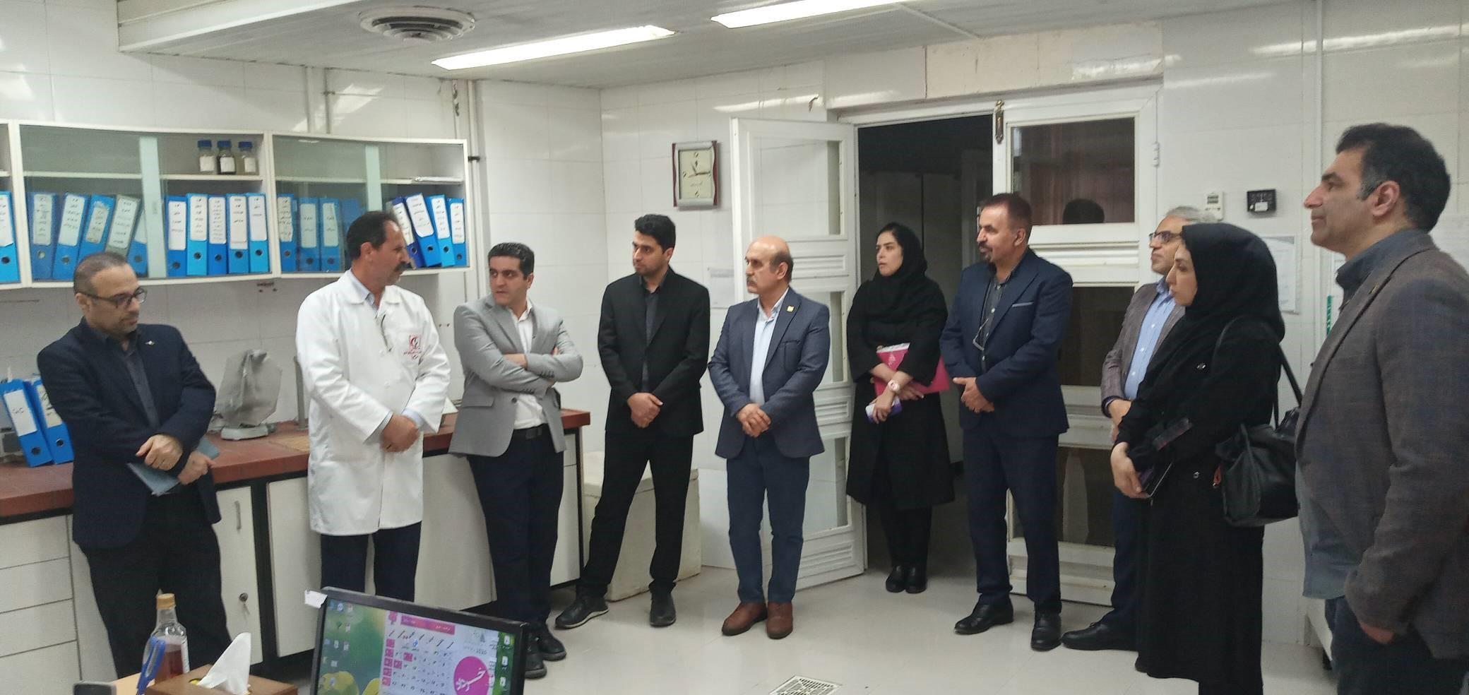 بازدید دکتر علا معاونت غذا و دارو دانش...