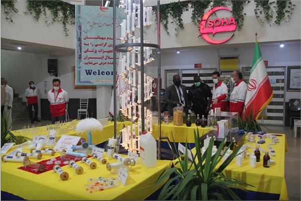 نمایشگاه شرکت های تابعه سازمان تدارکات پزشکی در شرکت سها1