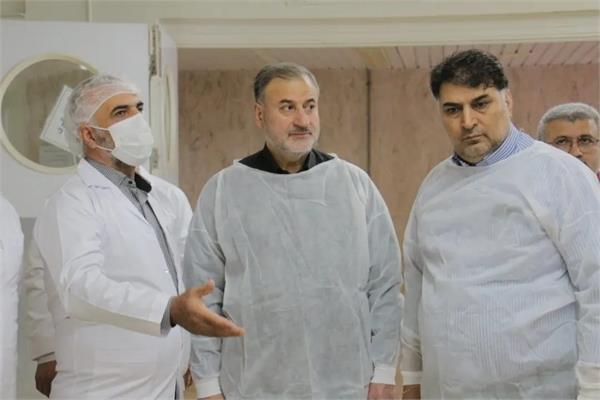 بازدید دبیرکل جمعیت هلال احمر از شرکت سهاجیسا