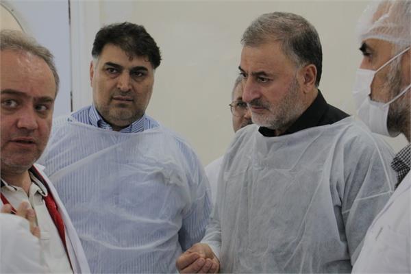 بازدید دبیرکل جمعیت هلال احمر از شرکت سهاجیسا