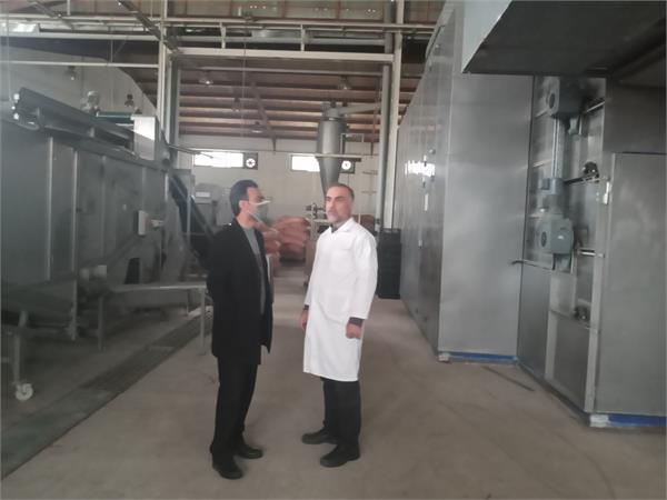 بازدید دکتر غفارزادگان از واحد بیندر