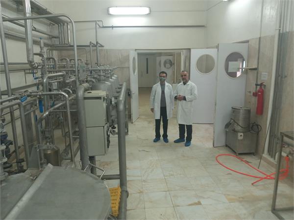 بازدید دکتر غفارزاادگان از واحد تولید