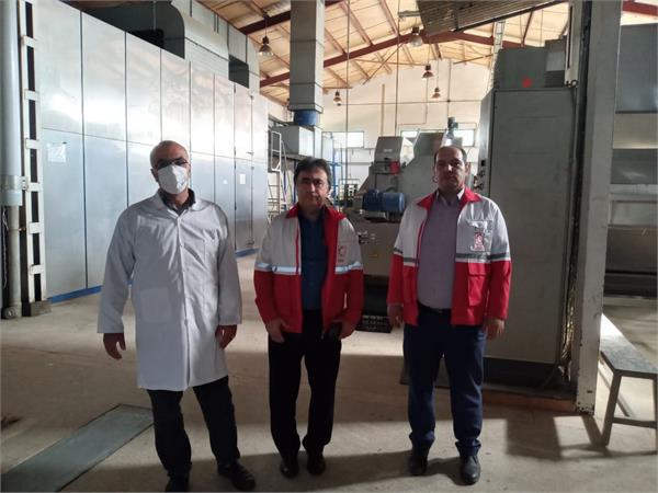 بازدید هیئت مدیره شرکت سها جیسا از خط تولید و فرآوری سیر و موسیر خشک