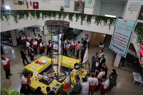 نمایشگاه شرکت های تابعه سازمان تدارکات پزشکی در شرکت سها1