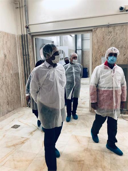 بازدید مجری طرح ملی گیاهان دارویی وزارت جهاد کشاورزی