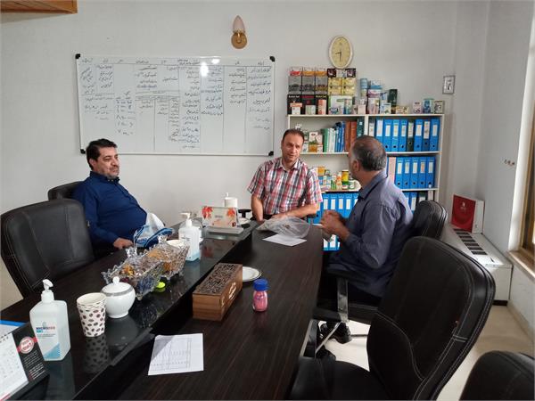 بازدید دکتر آزادی از شرکت سهاجیسا