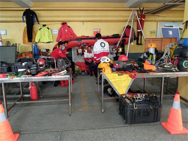 نمایشگاه دستاوردهای جمعیت هلال احمر جمهوری اسلامی ایران