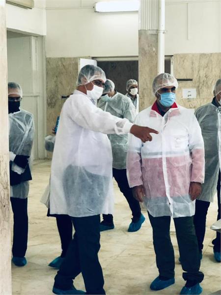 بازدید مجری طرح ملی گیاهان دارویی وزارت جهاد کشاورزی