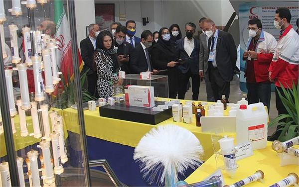 نمایشگاه شرکت های تابعه سازمان تدارکات پزشکی در شرکت سها1