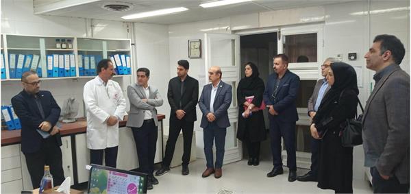بازدید دکتر علا معاونت غذا و دارو دانشگاه علوم پزشکی مازندران از شرکت سهاجیسا