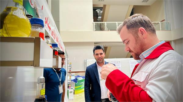 بازدید سرپرست جمعیت هلال احمر  آذربایجان غربی