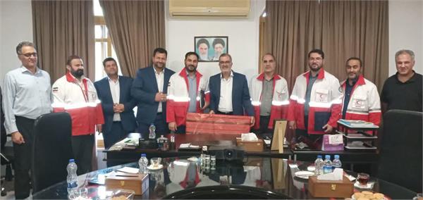 آئین تکریم و معارفه مدیر حراست