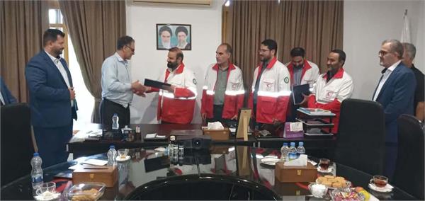 آئین تکریم و معارفه مدیر حراست