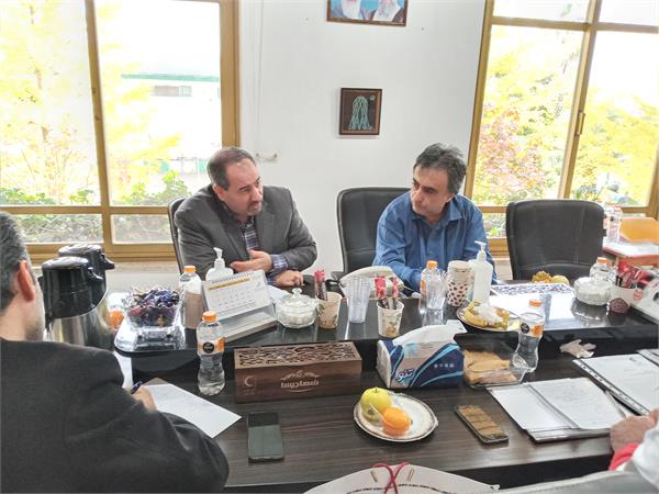 جلسه و بازدید هیئت مدیره