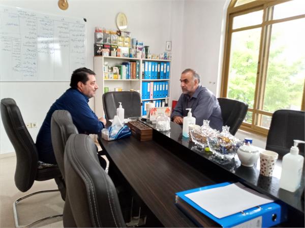 بازدید دکتر آزادی از شرکت سهاجیسا