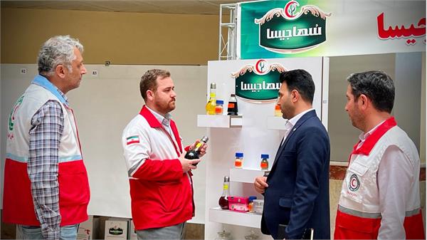 بازدید سرپرست جمعیت هلال احمر  آذربایجان غربی