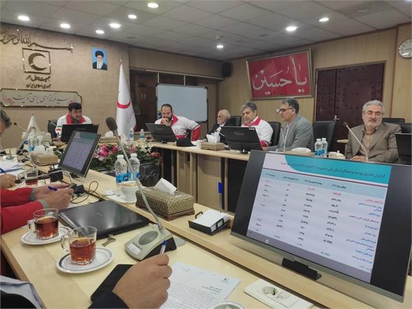 نشست مدیر عامل و هیئت مدیره سها جیسا با دکتر کولیوند رئیس محترم جمعیت هلال احمر