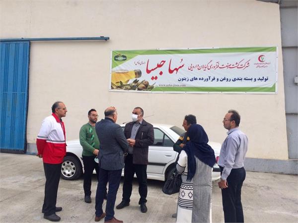 بازدید دکتر نبی مدیر عامل شرکت آرشیا