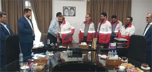 آئین تکریم و معارفه مدیر حراست