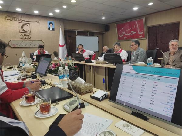 نشست مدیر عامل و هیئت مدیره سها جیسا با دکتر کولیوند رئیس محترم جمعیت هلال احمر